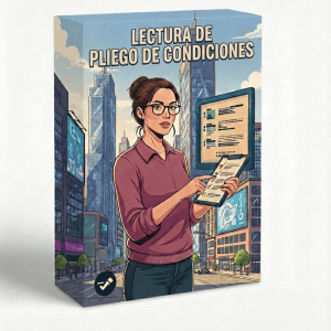 Lectura del pliego de condiciones (cartel)